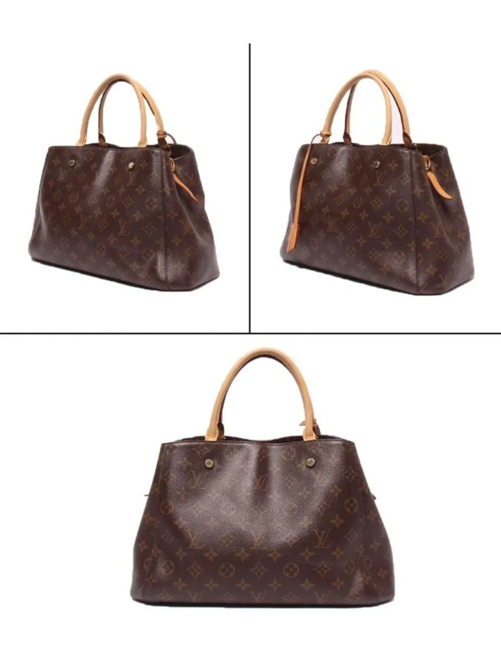 Louis Vuitton 2-Way Shoulder Bag Montaigne MM Monogram